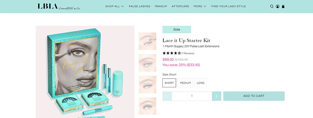 LBLA Cosmetics DIY Lashes Extension Kit