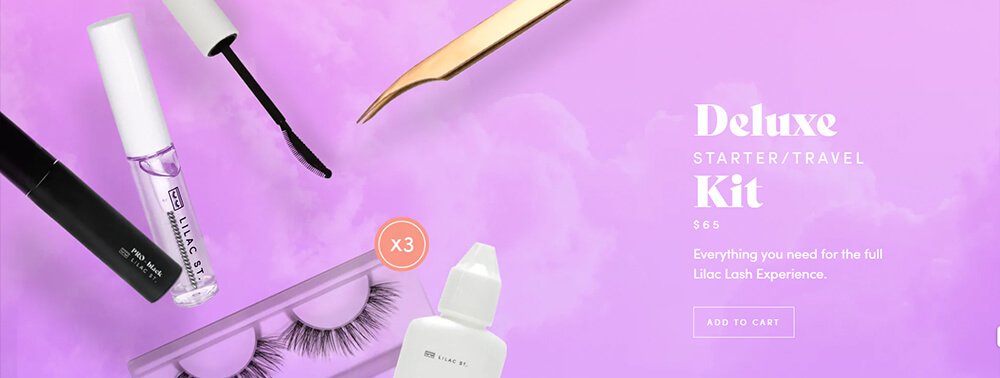 LILAC ST DIY Lashes Extension Kit