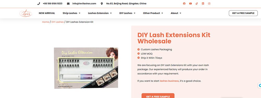 Levi Cluster Lashes