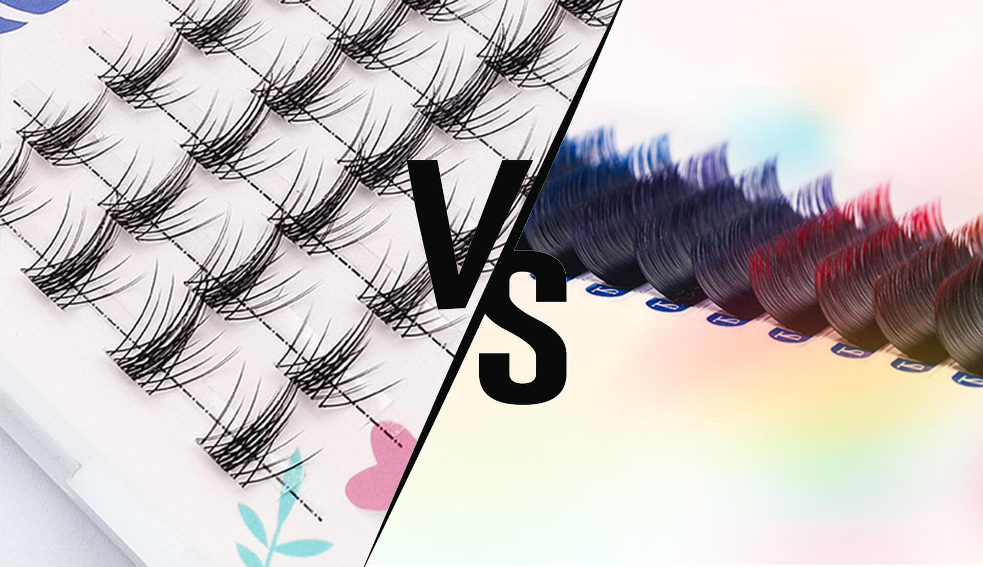 Cluster Lashes Extension Ultimate Guide 2 Cluster Lashes Vs Individual Lashes