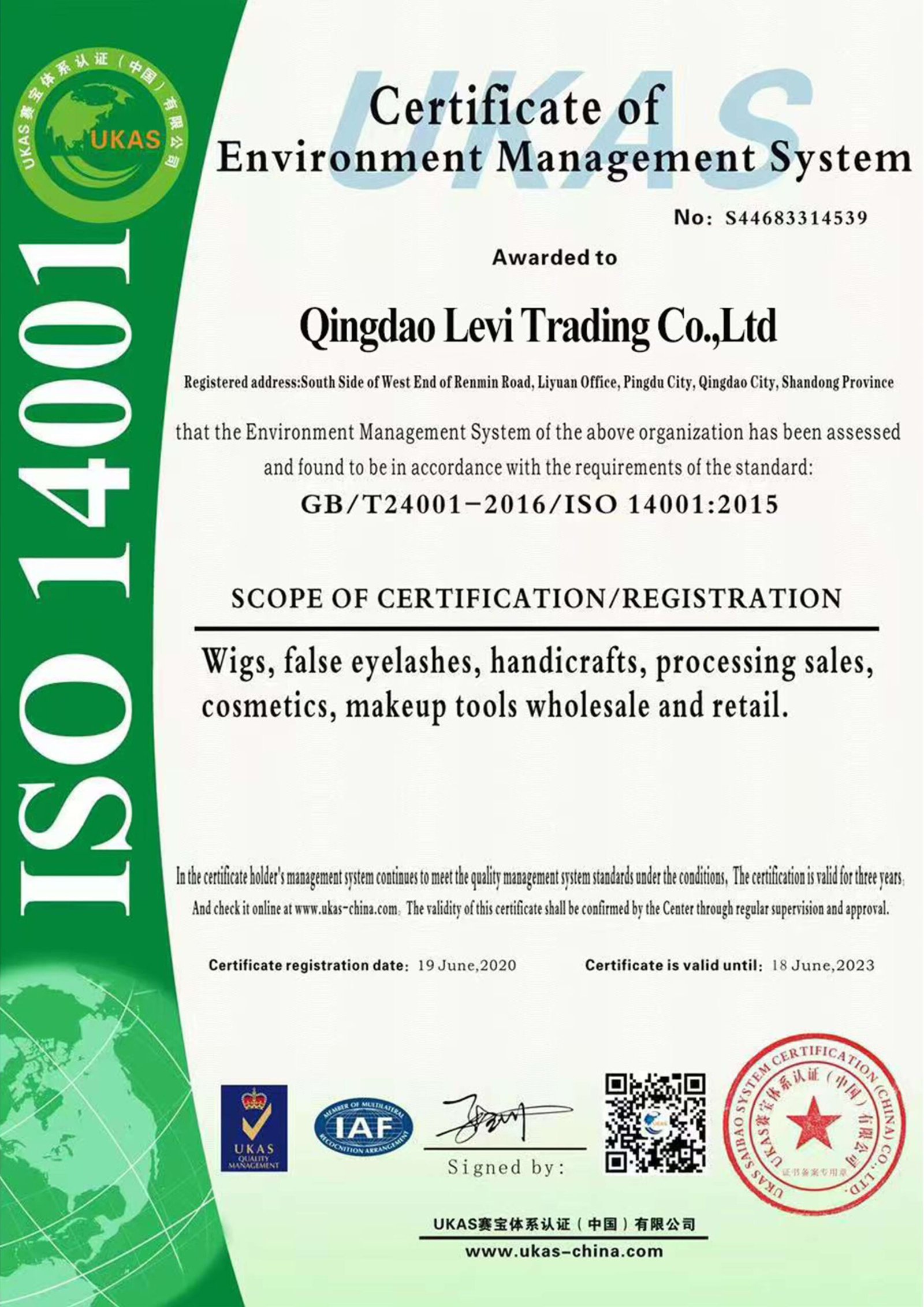 Lashes Manufacturer ISO